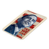 Obama "Yes We Can"-magneet Magneet (Linkerzijde)