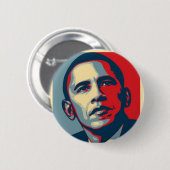 obama-yes-we-can ronde button 5,7 cm (Voorkant /achterkant)