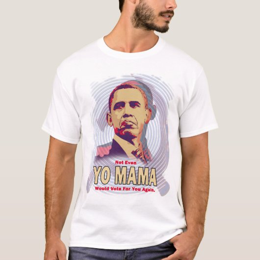 Obama Yo Mama T-shirt (Voorkant)