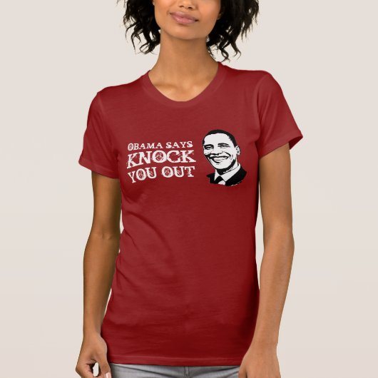 OBAMA ZEGT DAT JE T-shirt uitzet (Voorkant)