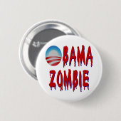 Obama Zombie Ronde Button 5,7 Cm (Voorkant /achterkant)