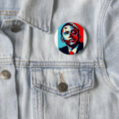 obama zombie ronde button 5,7 cm (In situ)