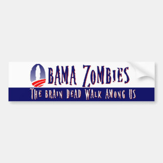 Obama Zombies Bumpersticker
