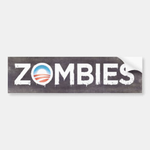 Obama Zombies Bumpersticker