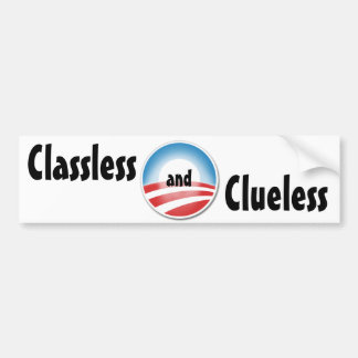 Obama zonder classen zonder grenzen bumpersticker