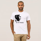 Obama zwarte kopie, geen Struik meer. T-shirt (Voorkant volledig)