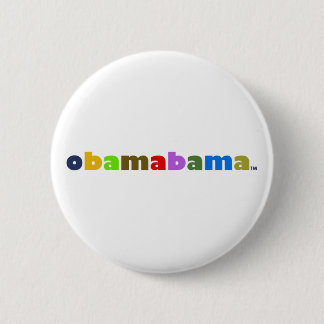 obamabama logo ronde button 5,7 cm