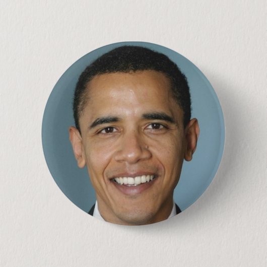 ObamaBarack Ronde Button 5,7 Cm (Voorkant)