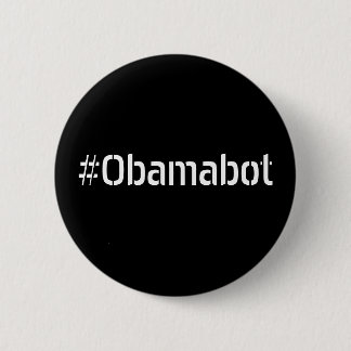 Obamabots verenigen. ronde button 5,7 cm