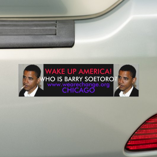 OBAMABUMPERSTICKERS BUMPERSTICKER (Op auto)