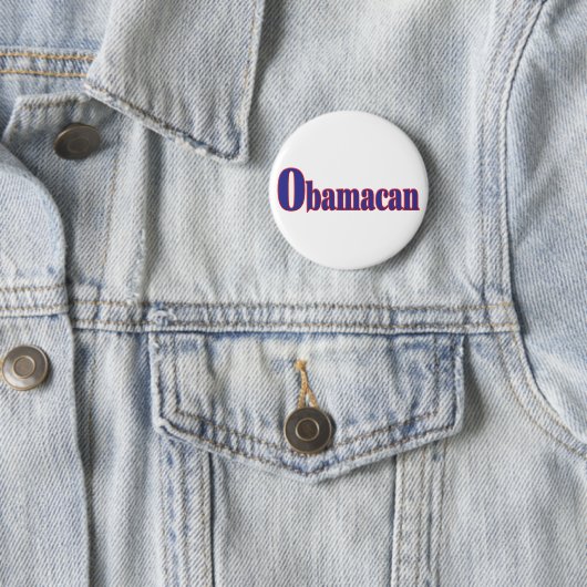 Obamacan Ronde Button 5,7 Cm (In situ)