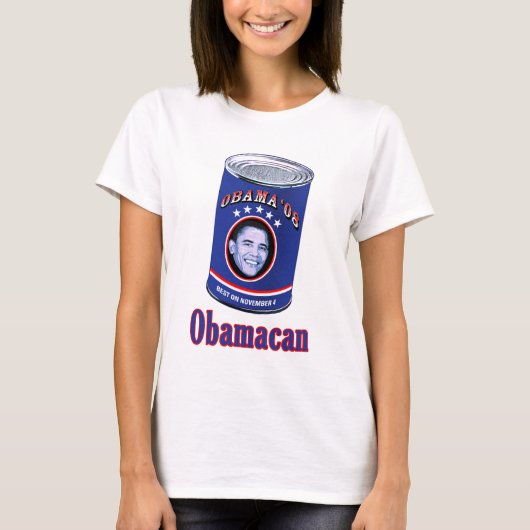 Obamacan T-shirt (Voorkant)
