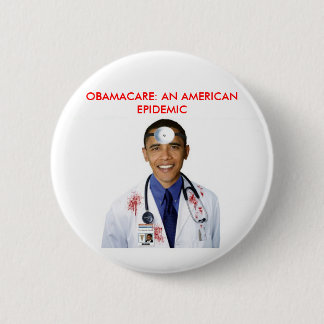 Obamacare Anti Obama Gezondheidszorg Kleding Ronde Button 5,7 Cm