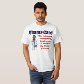 ObamaCare: Anti Obama T-shirt (Voorkant volledig)