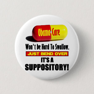 ObamaCare - Bewaarplaats Ronde Button 5,7 Cm