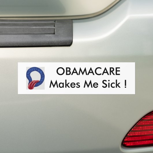 ObamaCare Bumpersticker (Op auto)