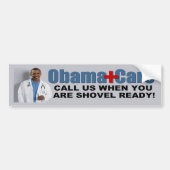 ObamaCare: Geschikt voor schitteren Bumpersticker (Voorkant)