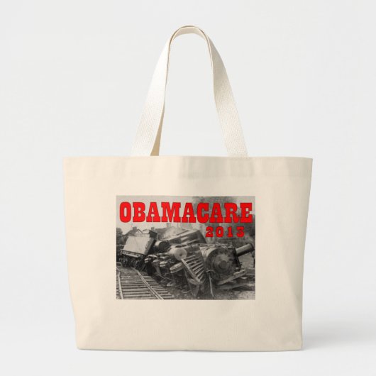 OBAMACARE GROTE TOTE BAG (Voorkant)