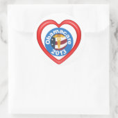 Obamacare Heart Sticker (Tas)