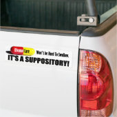 ObamaCare: Het zal niet moeilijk zijn om door te s Bumpersticker (Op Truck)