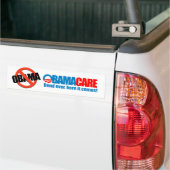 Obamacare - Hier komt het aan Bumpersticker (Op Truck)