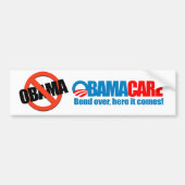 Obamacare - Hier komt het aan Bumpersticker (Voorkant)