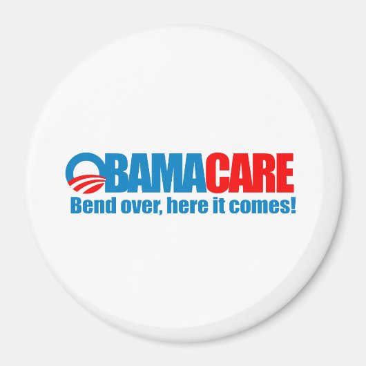 Obamacare - Hier komt het aan Magneet (Voorkant)