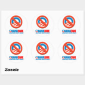 Obamacare - Hier komt het aan Ronde Sticker (Vel)