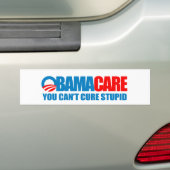Obamacare - Je kunt niet dom genezen Bumpersticker (Op auto)