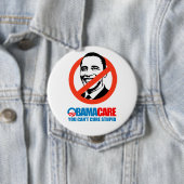 Obamacare - Je kunt niet dom genezen Ronde Button 4,0 Cm (In situ)