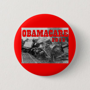 OBAMACARE RONDE BUTTON 5,7 CM