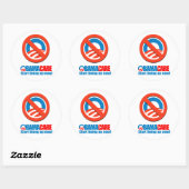 Obamacare - Start nu in de rij Ronde Sticker (Vel)