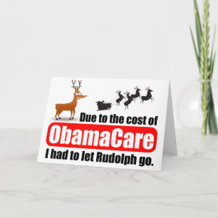 ObamaCare versus Feestdagen Kaart