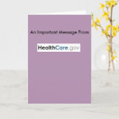 Obamacare wordt goed Kaart (Gele Bloem)