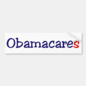 Obamacares Bumpersticker (Voorkant)