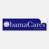 ObamaCares Bumpersticker (Voorkant)