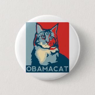 OBAMACAT 150ppi.jpg Ronde Button 5,7 Cm