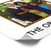 obamafamilie, DE OBAMA-GEZIN Poster (Hoek)