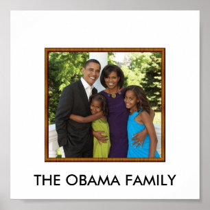 obamafamilie, DE OBAMA-GEZIN Poster