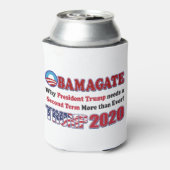 OBAMAGATE-Tweede termijn Blikjeskoeler (Blikje Achterkant)
