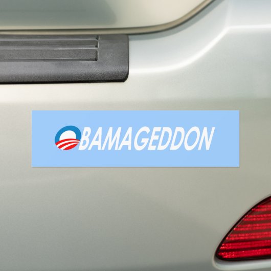 Obamageddon 2 bumpersticker (Op auto)
