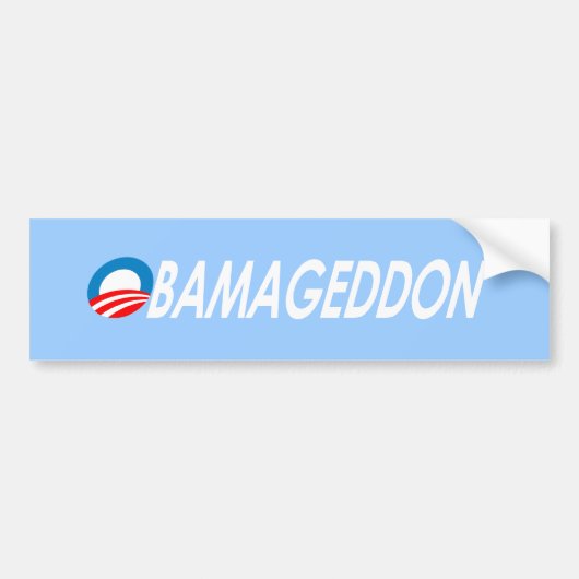 Obamageddon 2 bumpersticker (Voorkant)