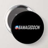 Obamageddon 2 ronde button 4,0 cm (Voorkant /achterkant)
