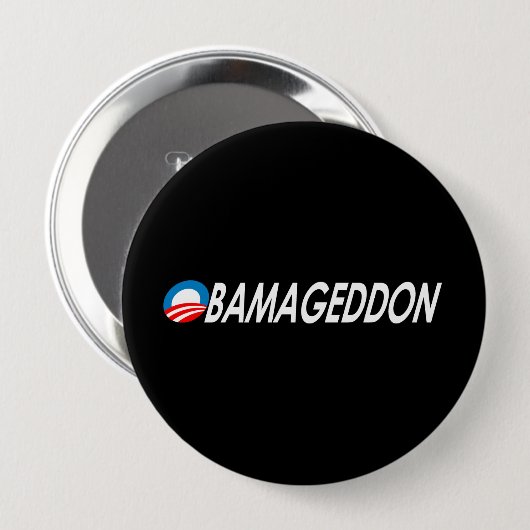 Obamageddon 2 ronde button 4,0 cm (Voorkant /achterkant)