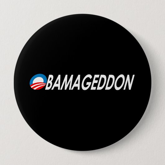 Obamageddon 2 ronde button 4,0 cm (Voorkant)