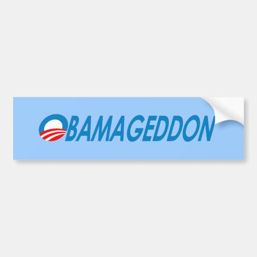 Obamageddon Bumpersticker (Voorkant)