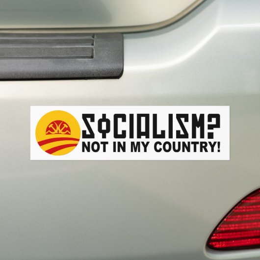 Obamalisme Bumpersticker (Op auto)