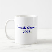 obamalogo2008c, Barack Obama2008 Koffiemok (Links)