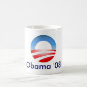 ObamaLogo, Obama'08 Magische Mok (Center)