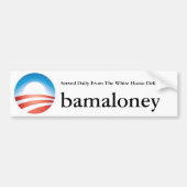 Obamaloney Bumpersticker (Voorkant)